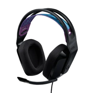 Audífono Gamer Logitech G335 3.5 mm – Color Negro